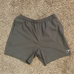 Men’s XL Gymshark Athletic Shorts Olive Green